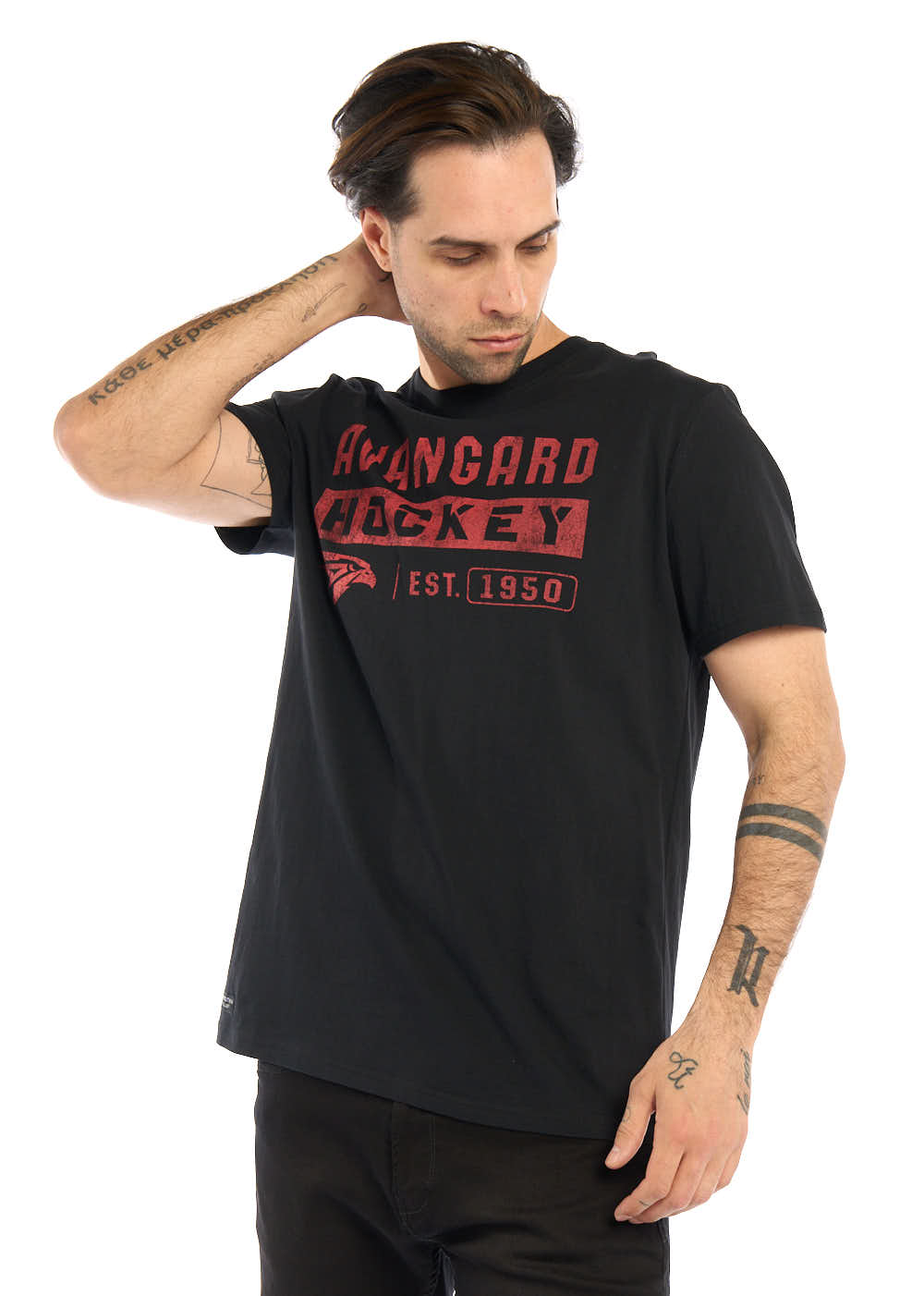 

Футболка мужская Atributika&Club Авангард 739630 черная 3XL, Черный, Авангард 739630