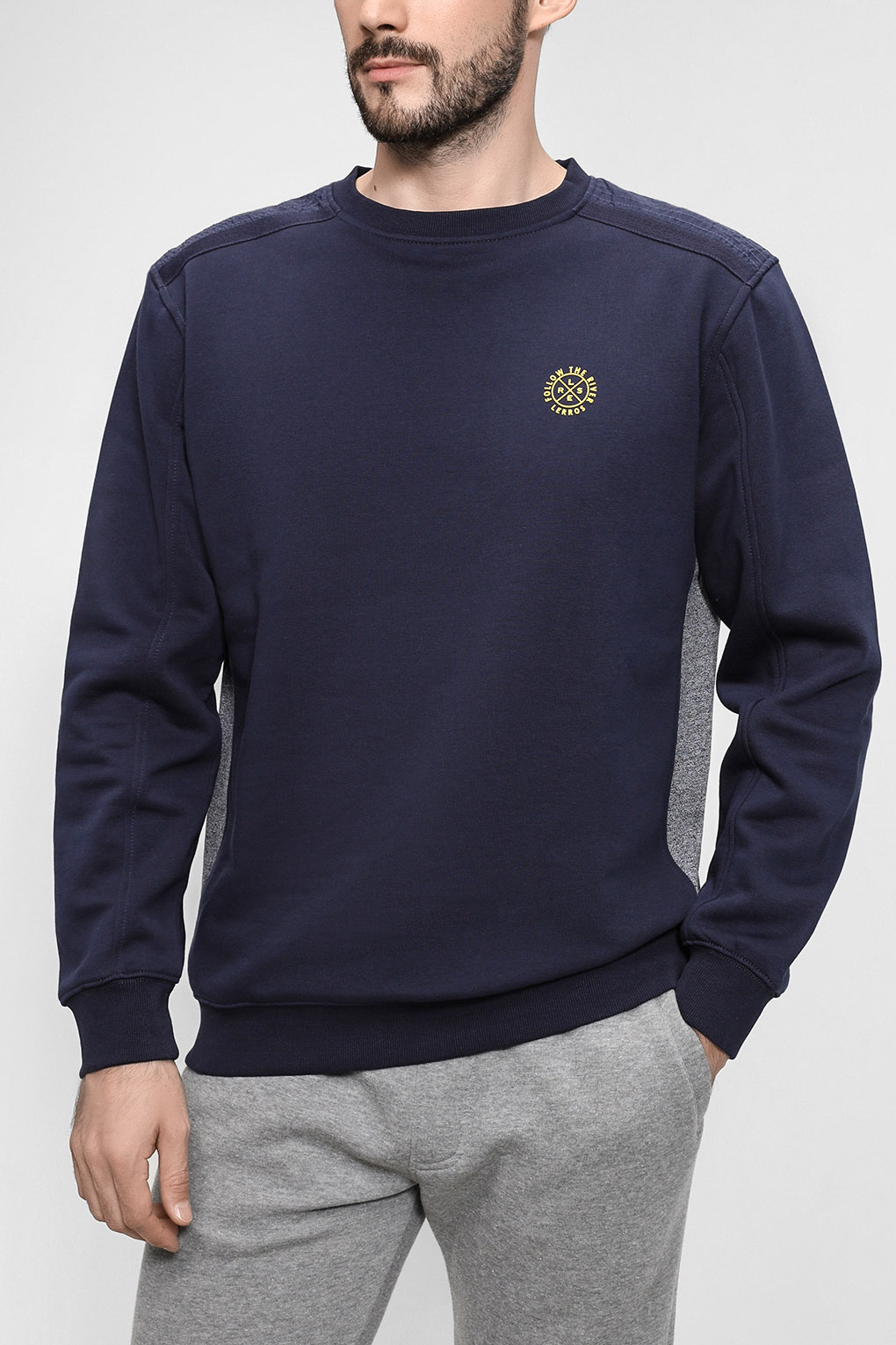 

Джемпер мужской LERROS 21O4050 синий 2XL, 21O4050