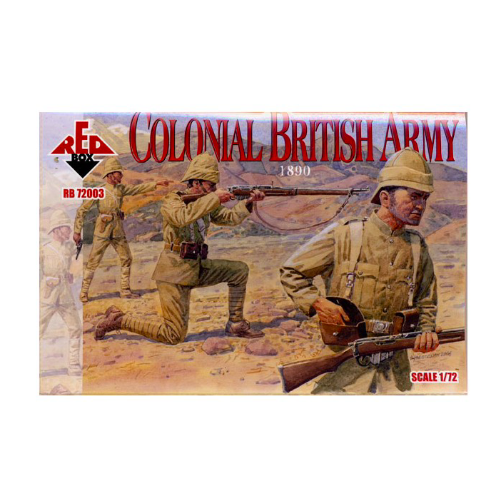 

RB72003 Фигуры Colonial British Army 1890, 4820316720036