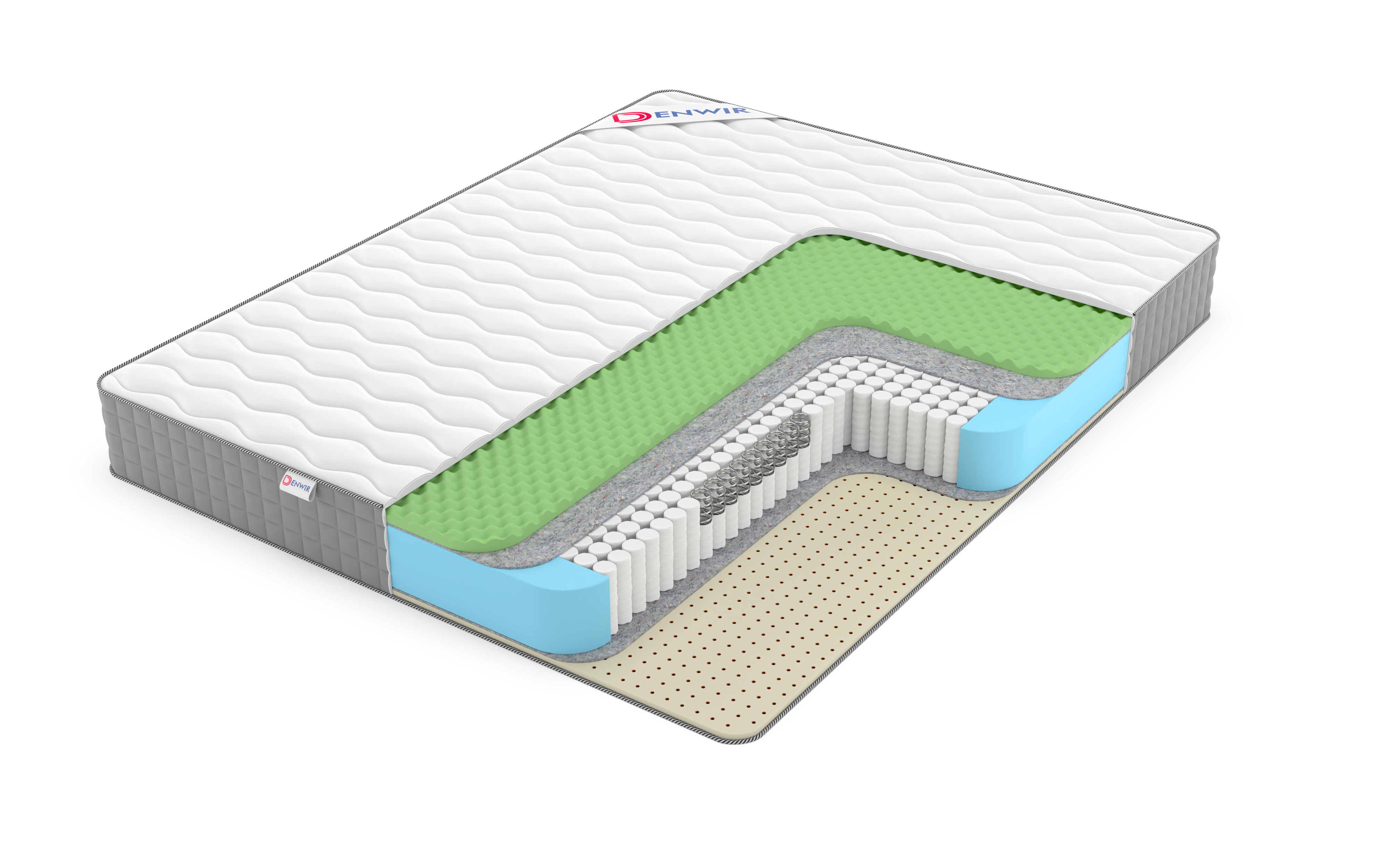 

Матрас пружинный DENWIR BEST FOAM RELAX SOFT S1000/chstmat_BFRSS1000_150x195, Белый, BEST FOAM RELAX SOFT S1000