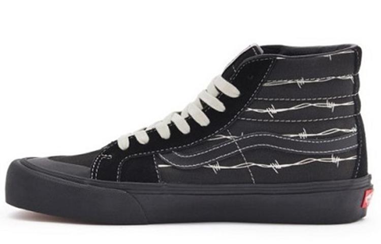 

Кеды унисекс Vans SK8 138 SF Barbed Wire черные 35 EU, Черный, SK8 138 SF Barbed Wire