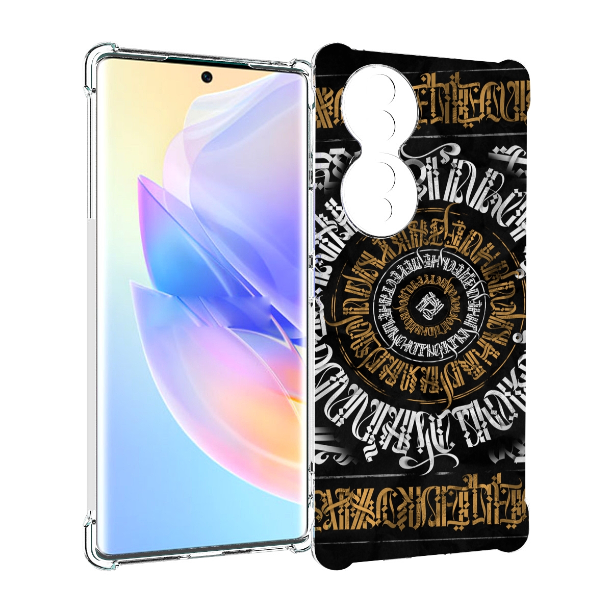 

Чехол MyPads лампас для Honor 70, Прозрачный, Tocco
