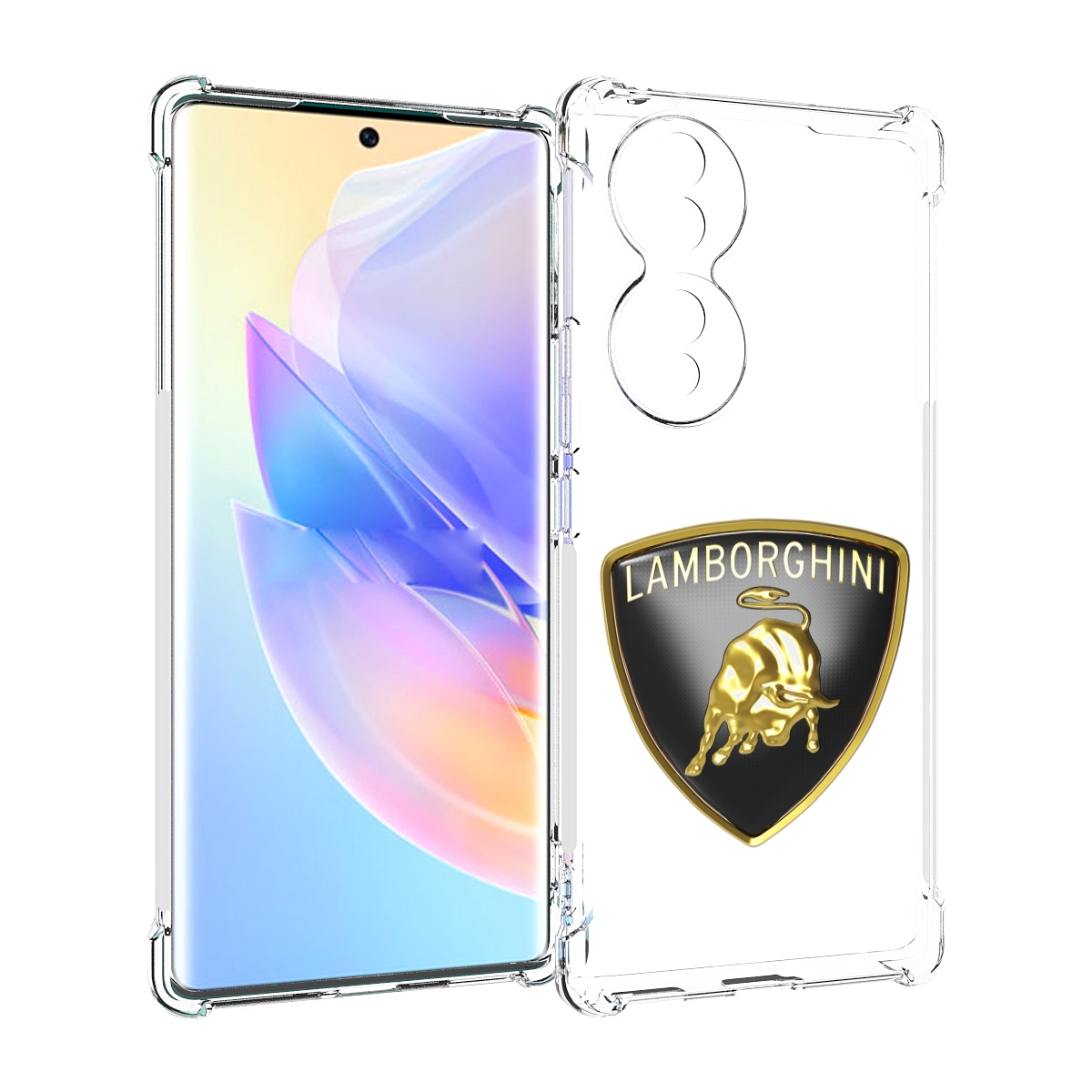 

Чехол MyPads ламборгини-lambo-6 мужской для Honor 70, Прозрачный, Tocco