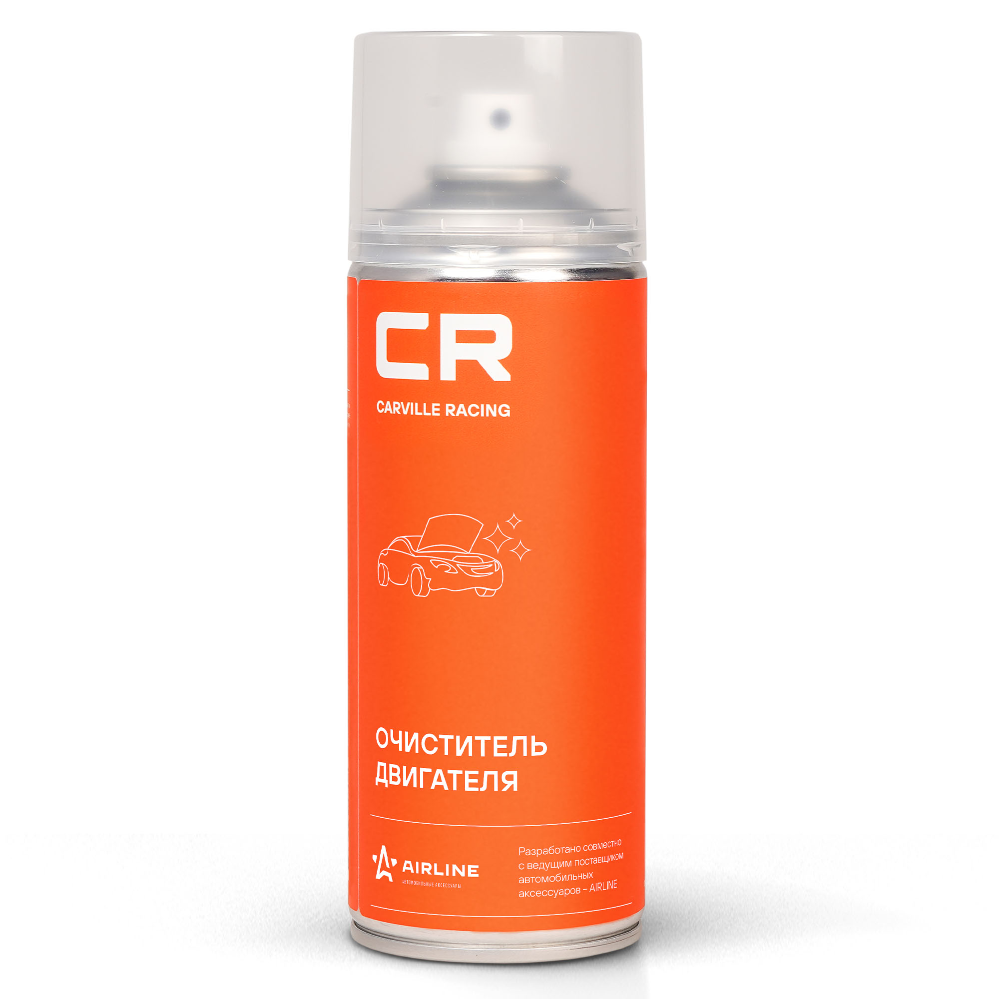 

CARVILLE RACING S3051900 Очиститель двигателя CR, пенный, аэрозоль, 520 ml (S3051900)
