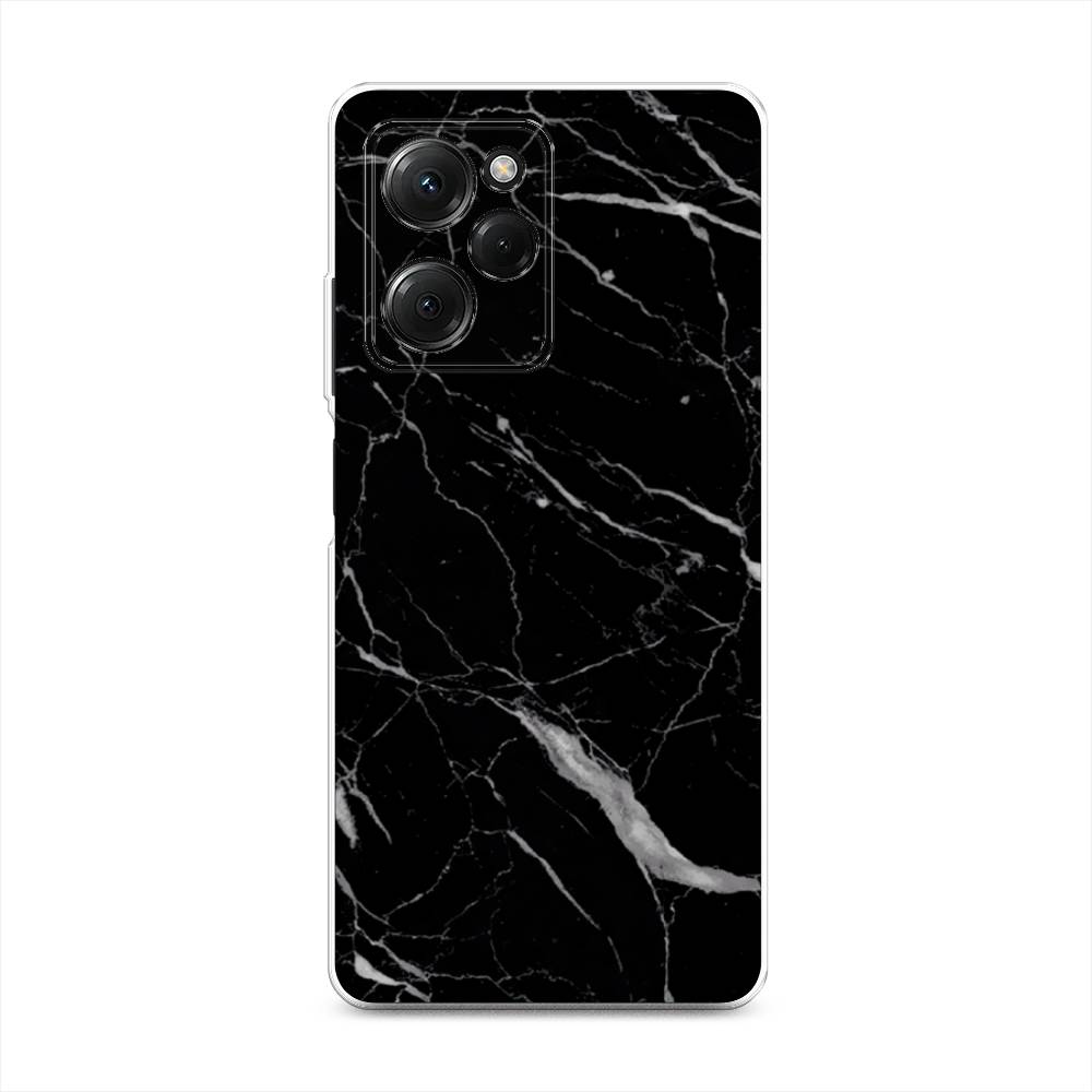 

Чехол Awog на Poco X5 Pro 5G "Черный минерал", 318050-3