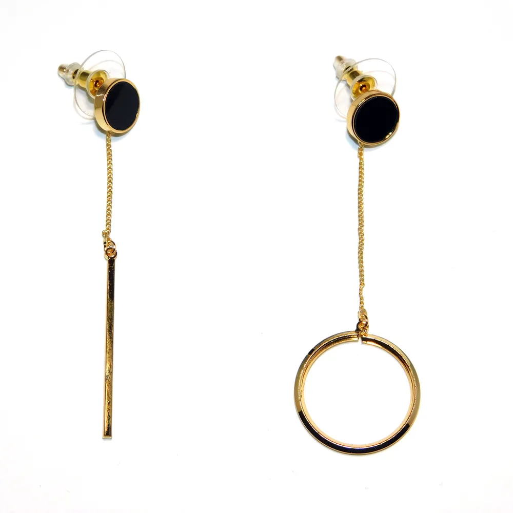 Серьги из медицинского сплава Art Decor 12320059, стекло