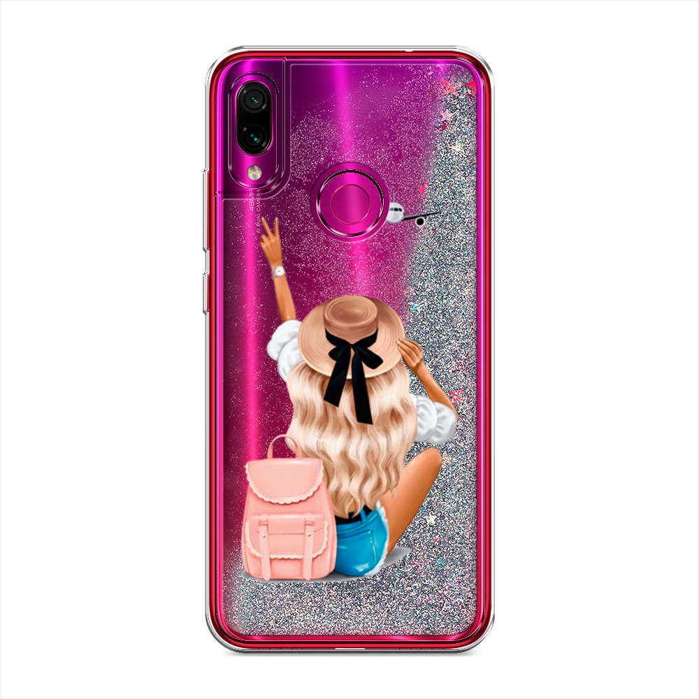 

Чехол Awog на Xiaomi Redmi Note 7 "Автостопом самолетом", Разноцветный, 34791-1