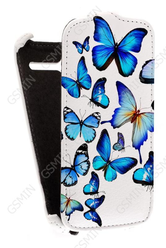 

Чехол для HTC Sensation / Sensation XE Redberry Stylish Leather Case (Дизайн 13/13)