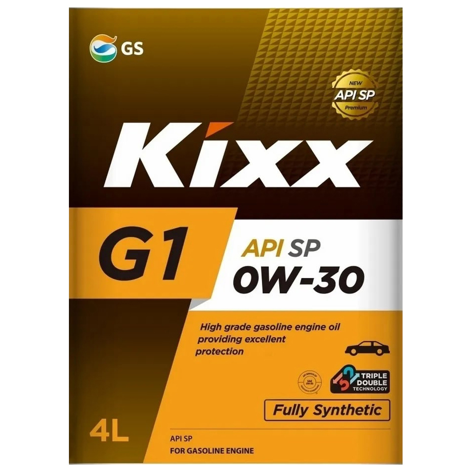 Моторное масло Kixx G1 0W30 Api Sp 4л