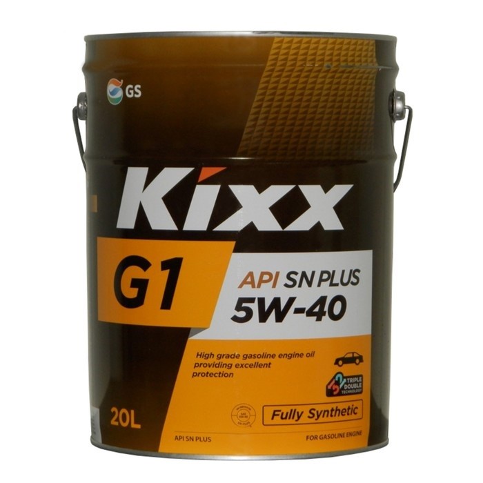 фото Моторное масло kixx g1 5w-40 api sn plus 20л l2102p20e1