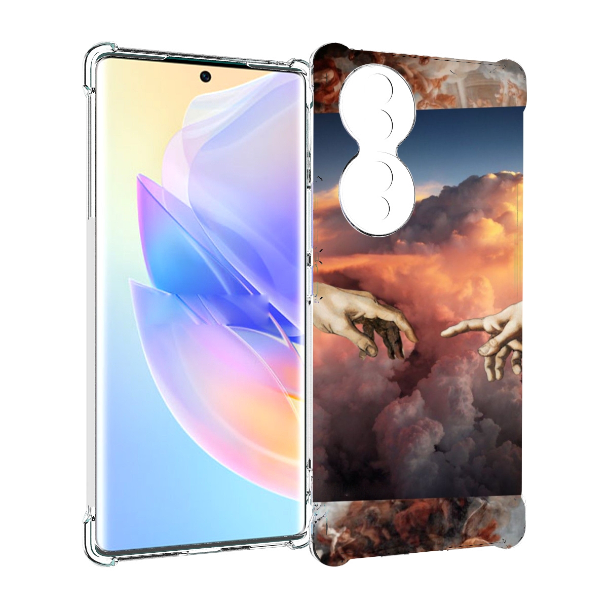 

Чехол MyPads красивая-картина для Honor 70, Прозрачный, Tocco
