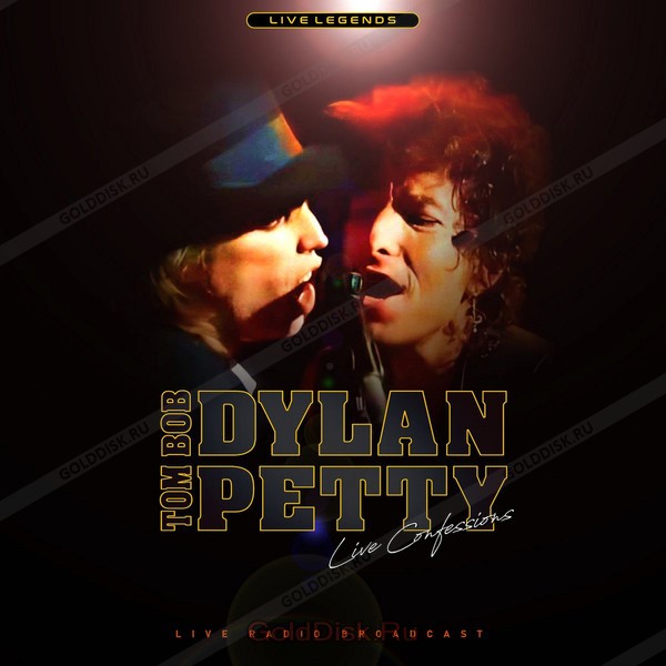 Dylan Bob & Petty Tom Live Confessions (Transparent Orange) (LP)