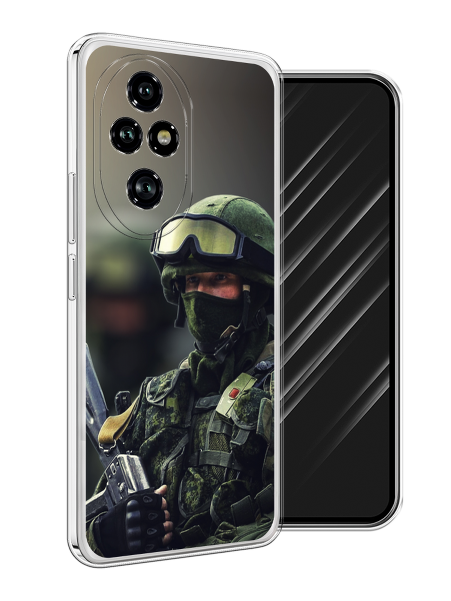 

Чехол Awog на Honor 200 Pro "Солдат", Зеленый;серый, 6124850-1