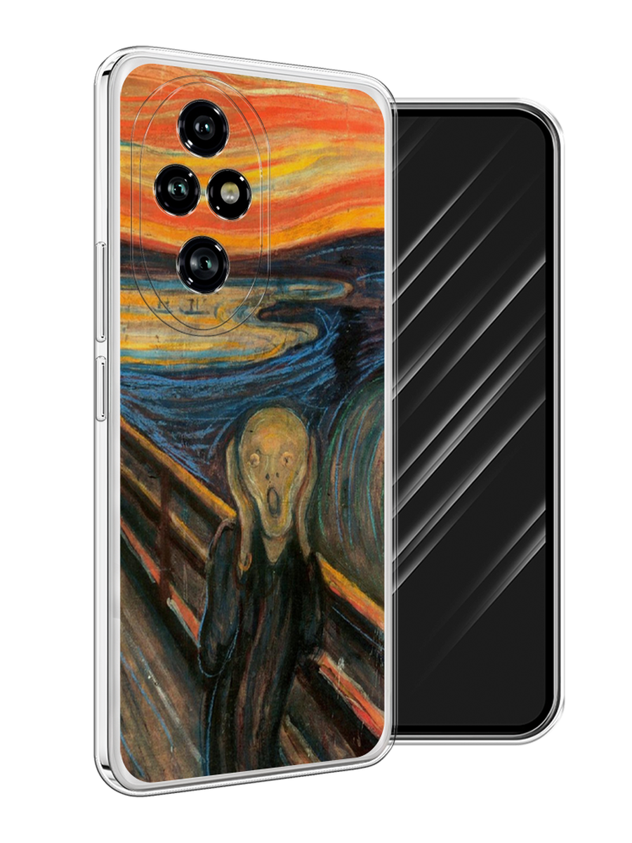 

Чехол Awog на Honor 200 Pro "Крик", Оранжевый;синий;серый, 6124850-1