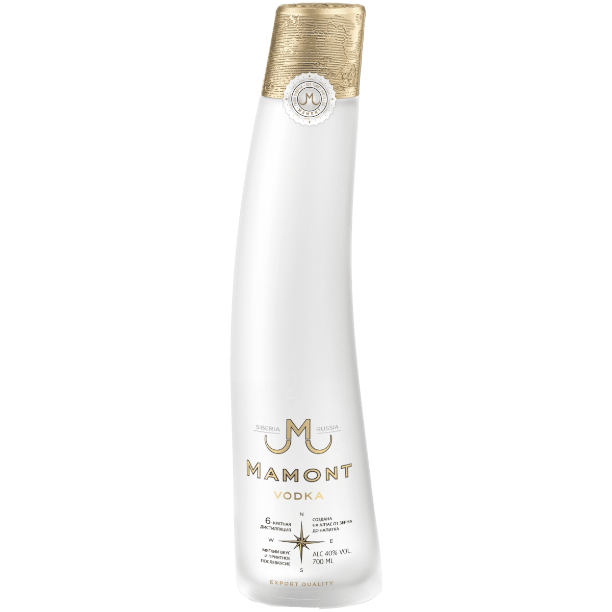 

Водка Mamont, кедр, 40 %, 700 мл