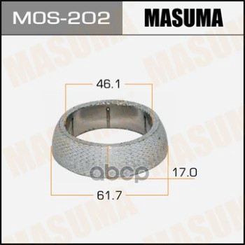 

MOS-202_кольцо глушителя 46.1x61.7 Toyota