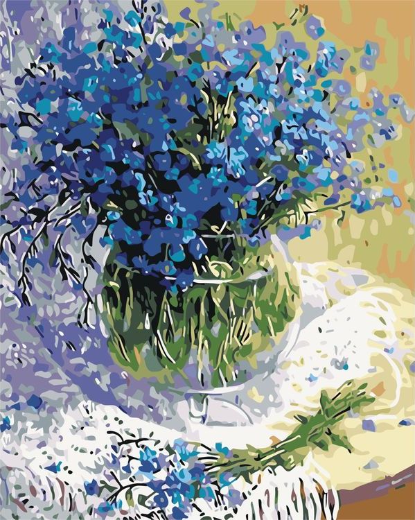 

Картина по номерам Живопись по Номерам Незабудки, 50x40, Незабудки