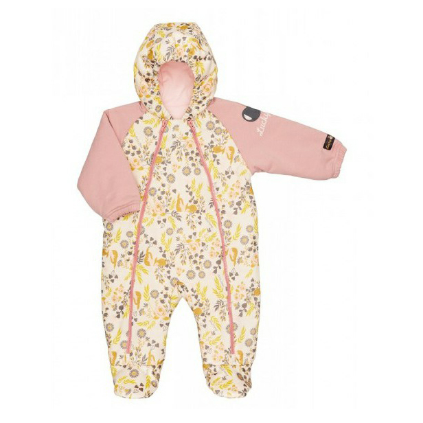 фото Комбинезон детский lucky child, розовый, р. 80