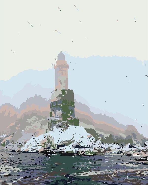 

Картина по номерам Живопись по Номерам Маяк, 50x40, Маяк
