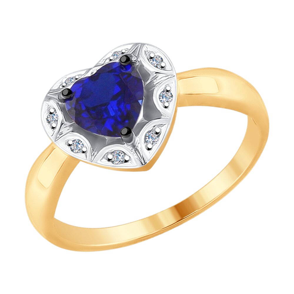 

Кольцо из красного золота с бриллиантом р. 18 SOKOLOV Diamonds 71-00135, 71-00135