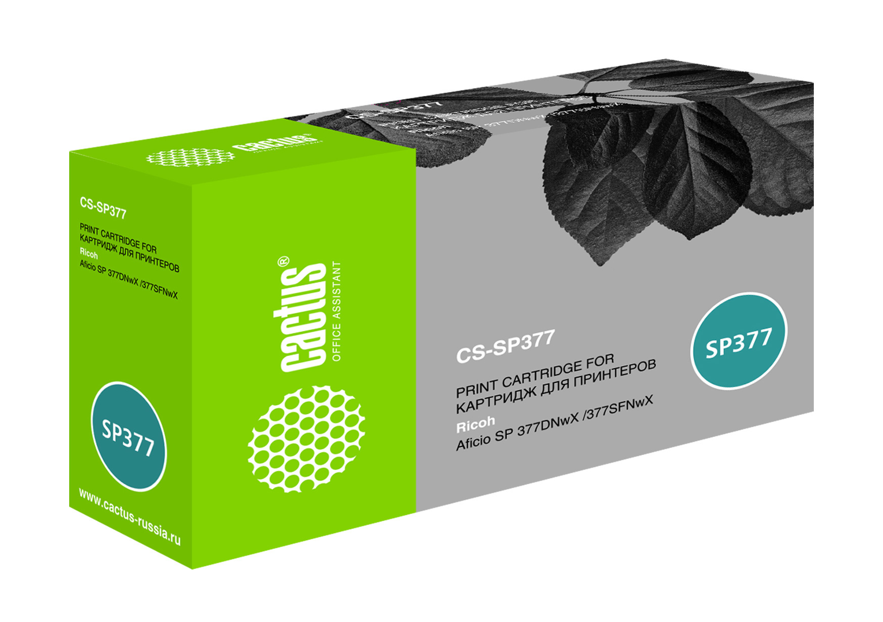 

Картридж CACTUS SP 377HE черный, совместимый, SP 377HE
