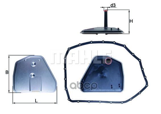 Фильтр гидравлический HX164D