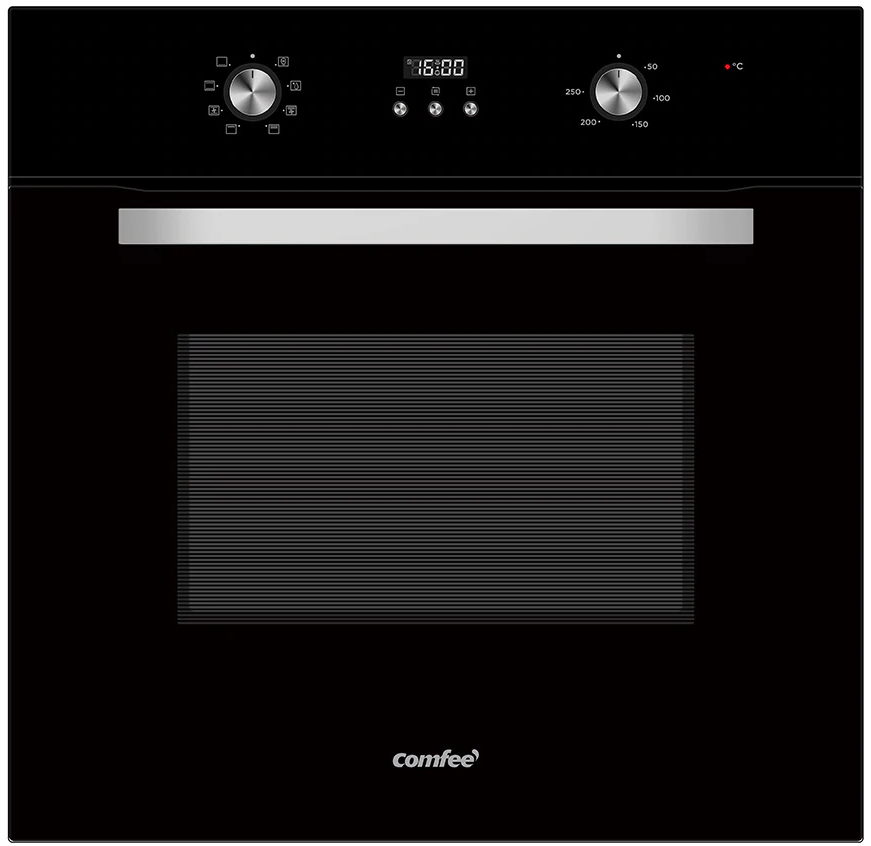 фото Встраиваемый электрический духовой шкаф comfee cbo720gb black