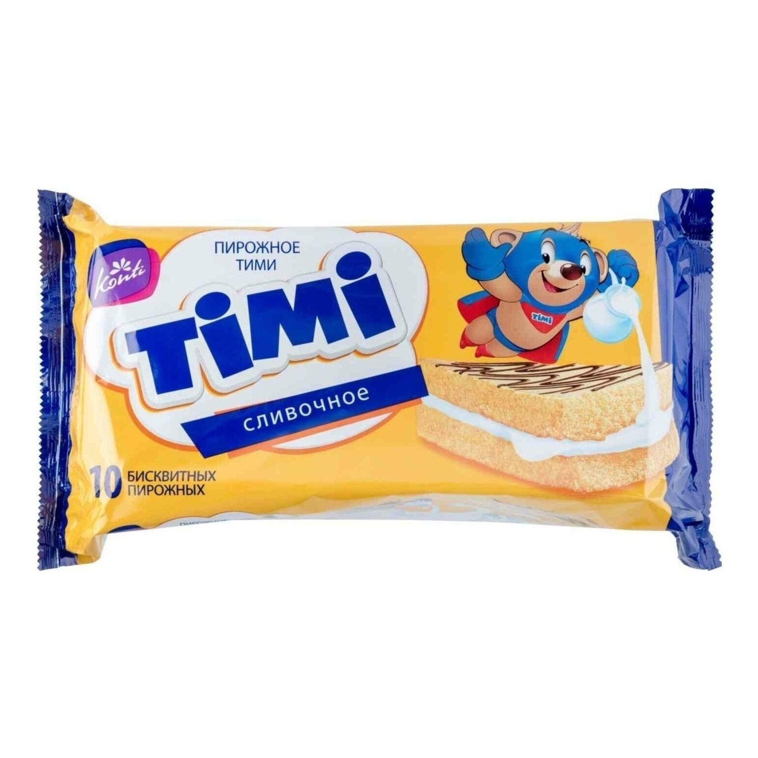

Пирожное Тими сливочное 300 г