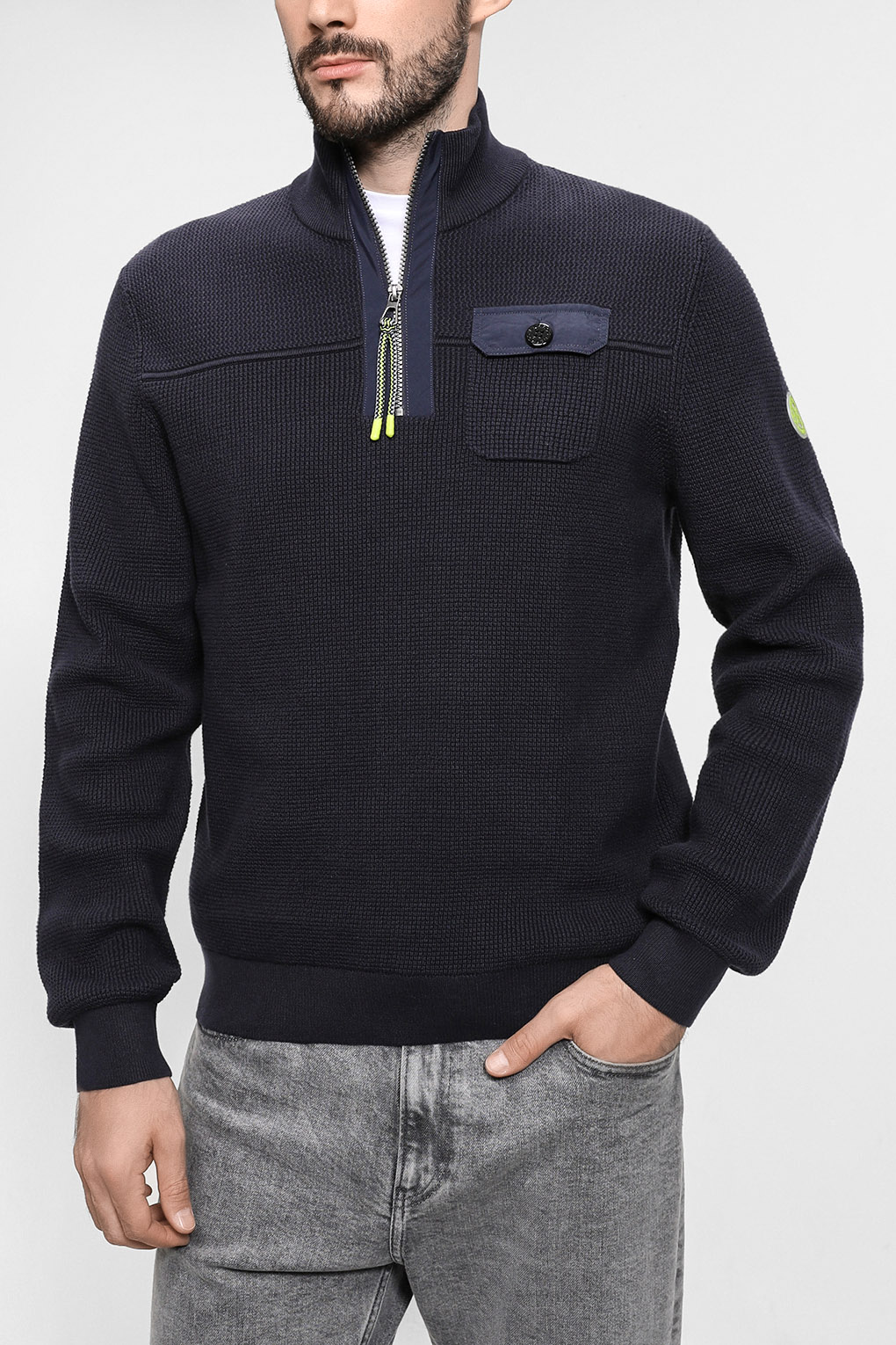 

Джемпер мужской LERROS 20O5454 синий 2XL, 20O5454