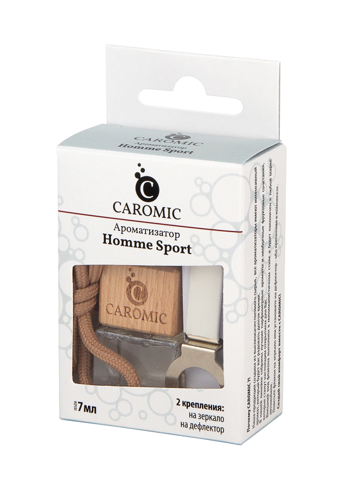 

Ароматизатор CAROMIC Homme Sport, Homme Sport