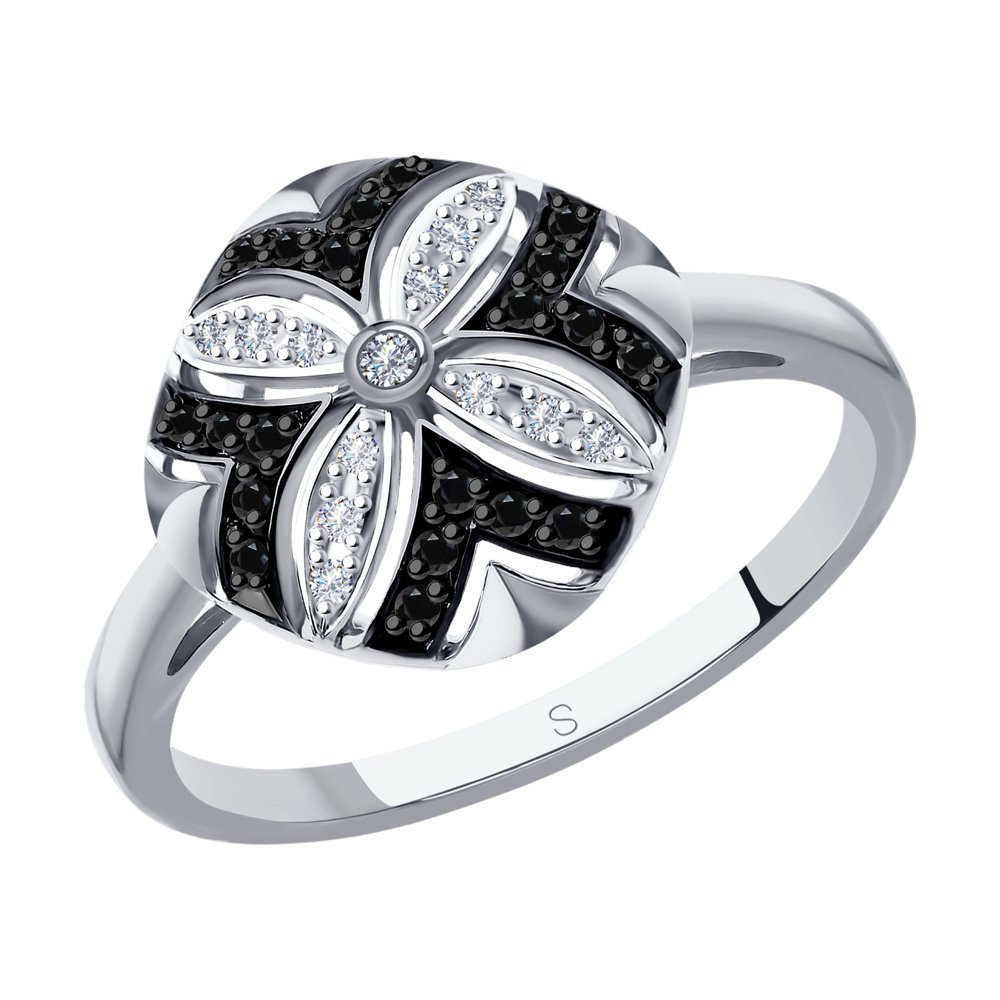 

Кольцо из белого золота с бриллиантом р. 18 SOKOLOV Diamonds 7010048-3, 7010048-3