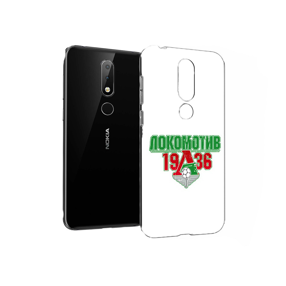 

Чехол MyPads Tocco для Nokia X6 ФК локомотив 1936 (PT115295.99.182), Прозрачный, Tocco
