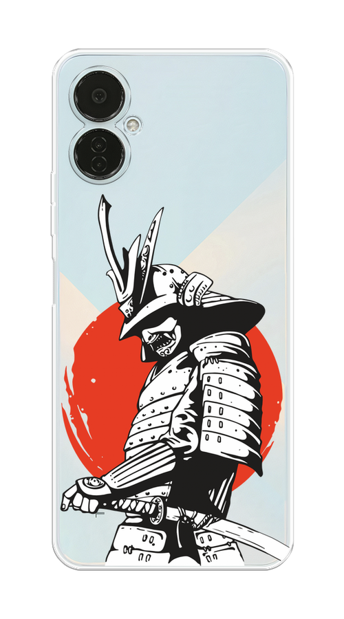 

Чехол на Tecno Camon 19 Neo "Самурай с катаной", Черный;красный;белый, 302350-1