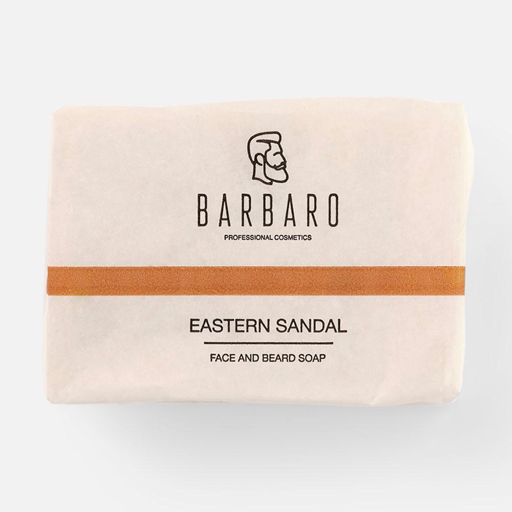 фото Мыло для лица и бороды barbaro 1014 eastern sandal 90 г