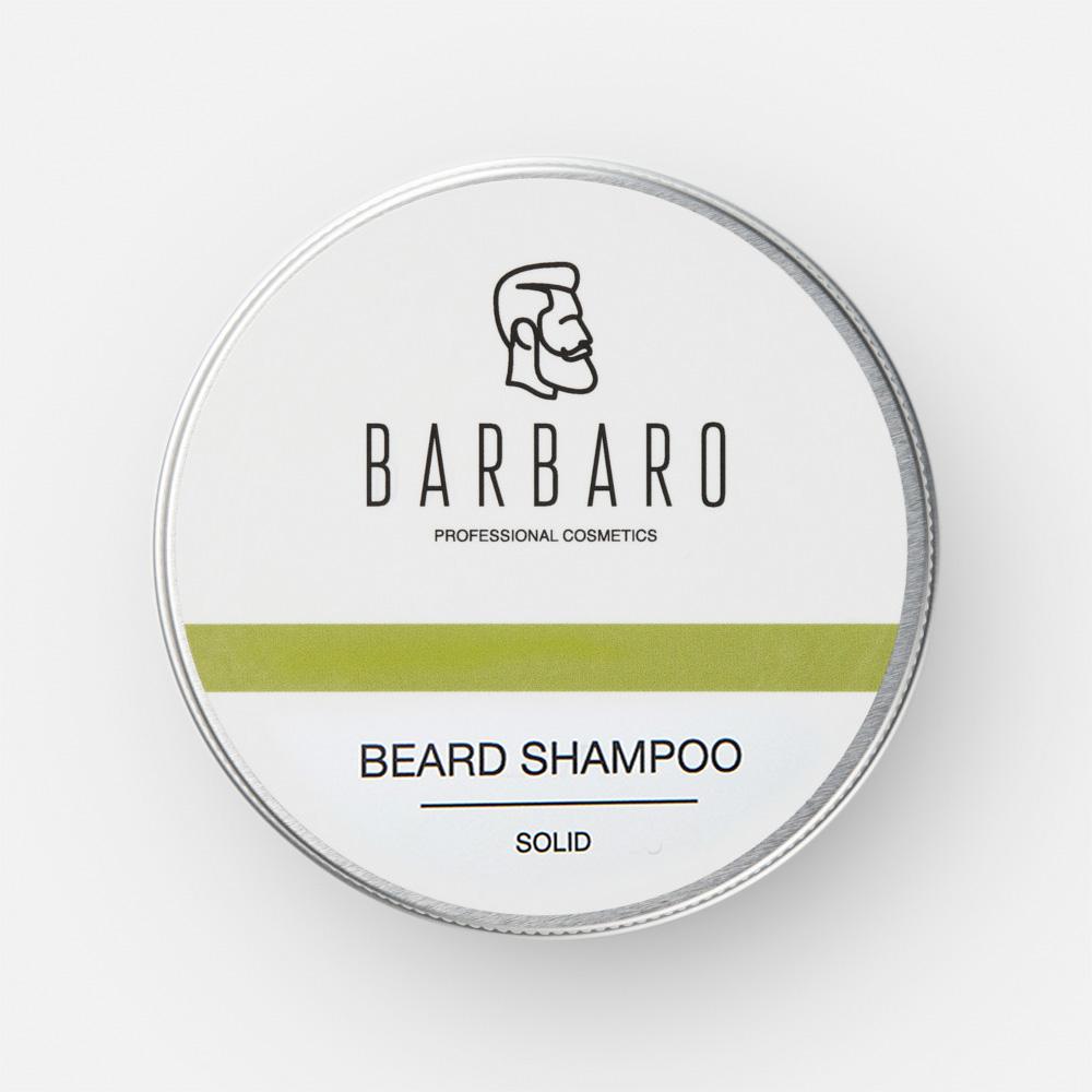 Купить Шампунь для бороды твердый Barbaro, для очищения и мягкости бороды, 50 г