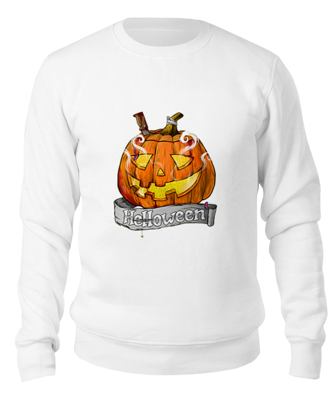 

Свитшот унисекс Printio Helloween белый L, Helloween