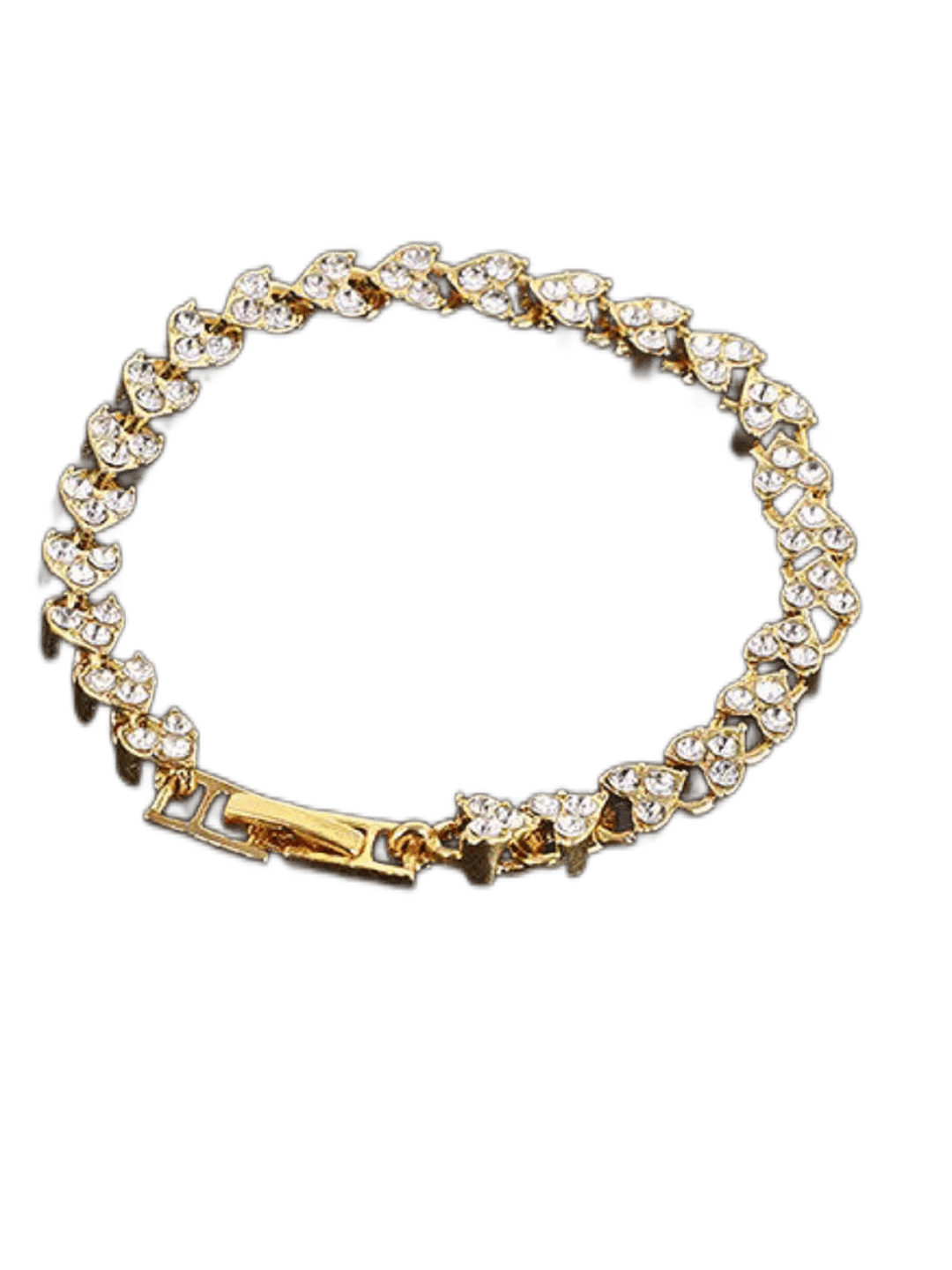 

Браслет из бижутерного сплава р.18 bracez, фианит, bracez
