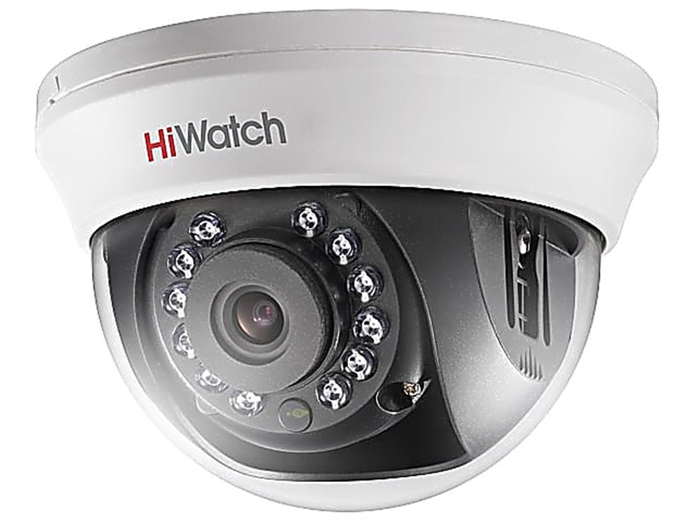 

DS-T201(B) (6 mm) HiWatch - 2Мп внутренняя купольная HD-TVI камера с ИК-подсветкой до 20м