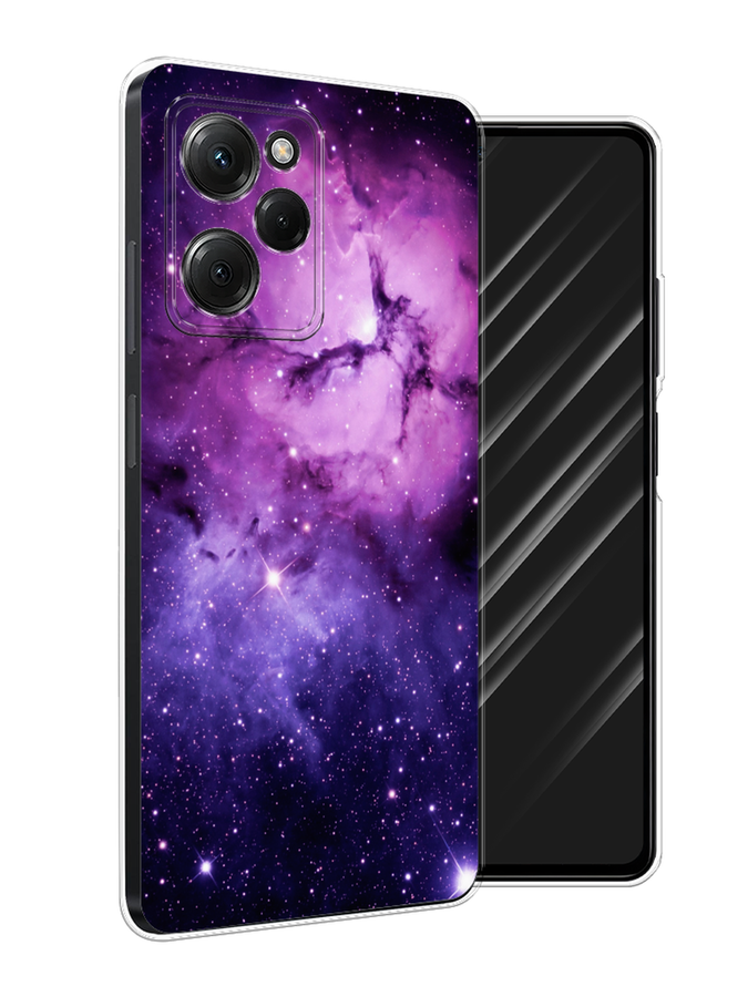 

Чехол Awog на Poco X5 Pro 5G "Космос 18", Фиолетовый;черный;белый, 318050-1