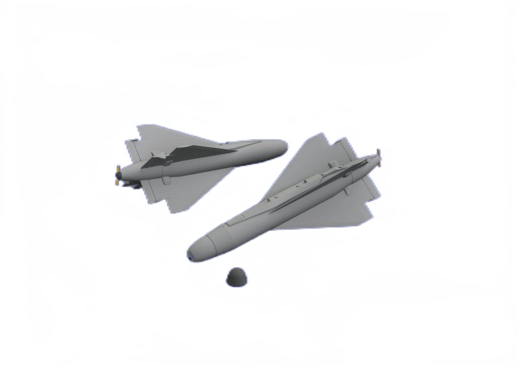 

648616 Eduard 1/48 Набор дополнений для AGM-62 Walleye II, 648616