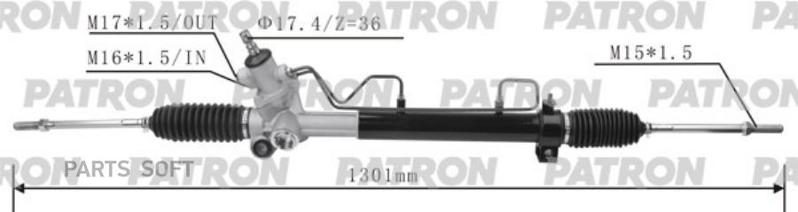 

Рейка рулевая TOYOTA CAMRY SXV1,SXV2 1992-2002 PATRON PSG3073