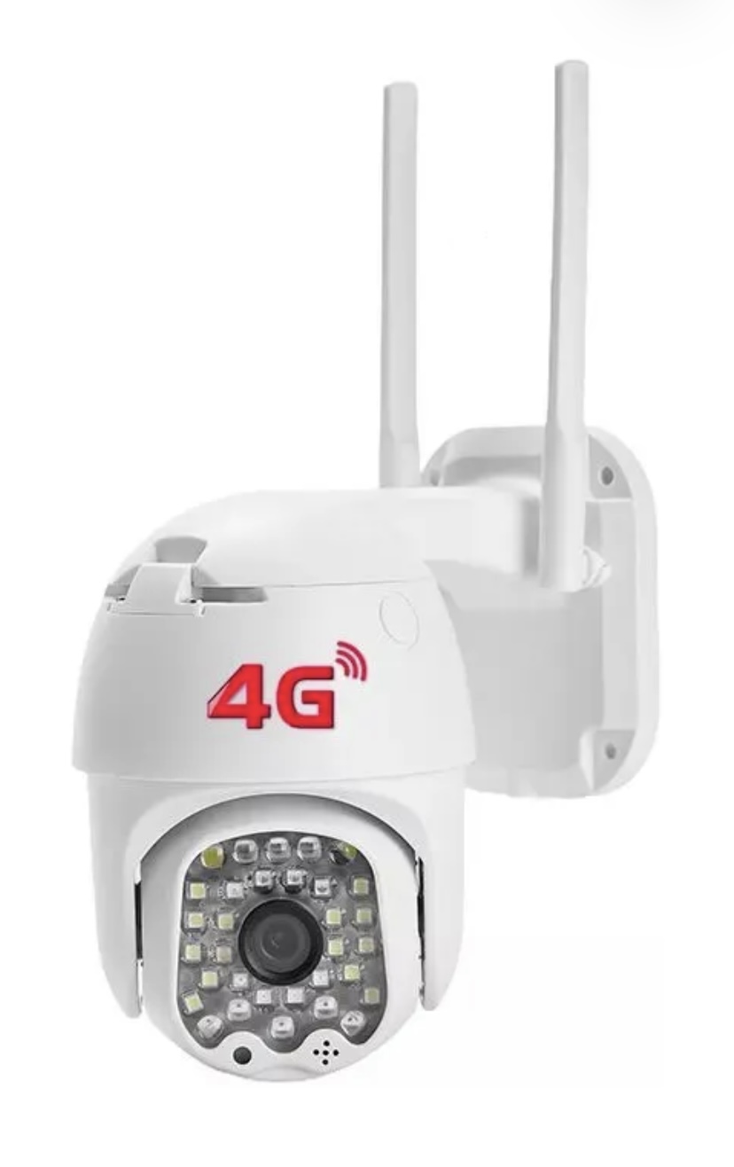 Камера видеонаблюдения 4G, 5MP с микрофоном и ночной съёмкой камера видеонаблюдения v380pro 4g 5mp работа от сим карты с микрофоном 4610368926636