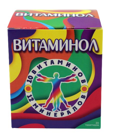 

Витаминол Активное долголетие 3 г саше 20 шт., Витаминол