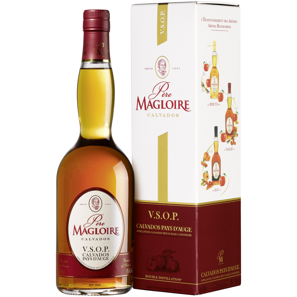 

Кальвадос Pere Magloire VSOP 0,7 л в подарочной упаковке