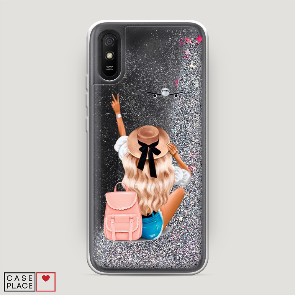 

Чехол Awog на Xiaomi Redmi 9A "Автостопом самолетом", Разноцветный, 38991-1