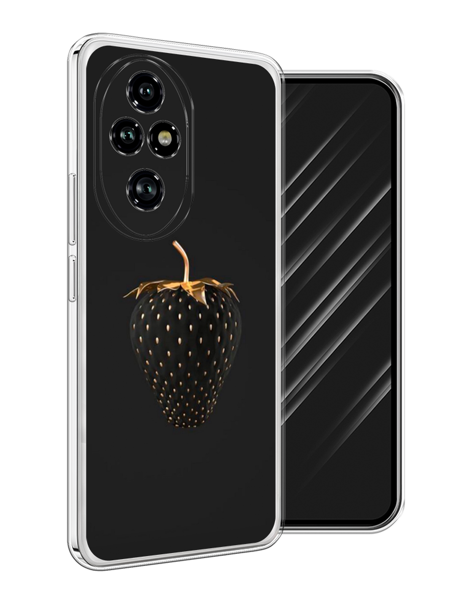 

Чехол Awog на Honor 200 Pro "Черно-золотая клубника", Черный;золотистый, 6124850-1