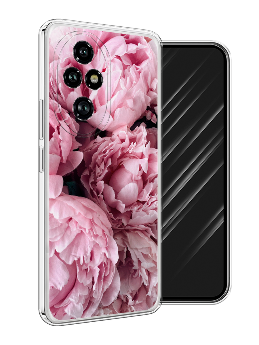 

Чехол Awog на Honor 200 Pro "Нежные пионы", Розовый;черный;белый, 6124850-1
