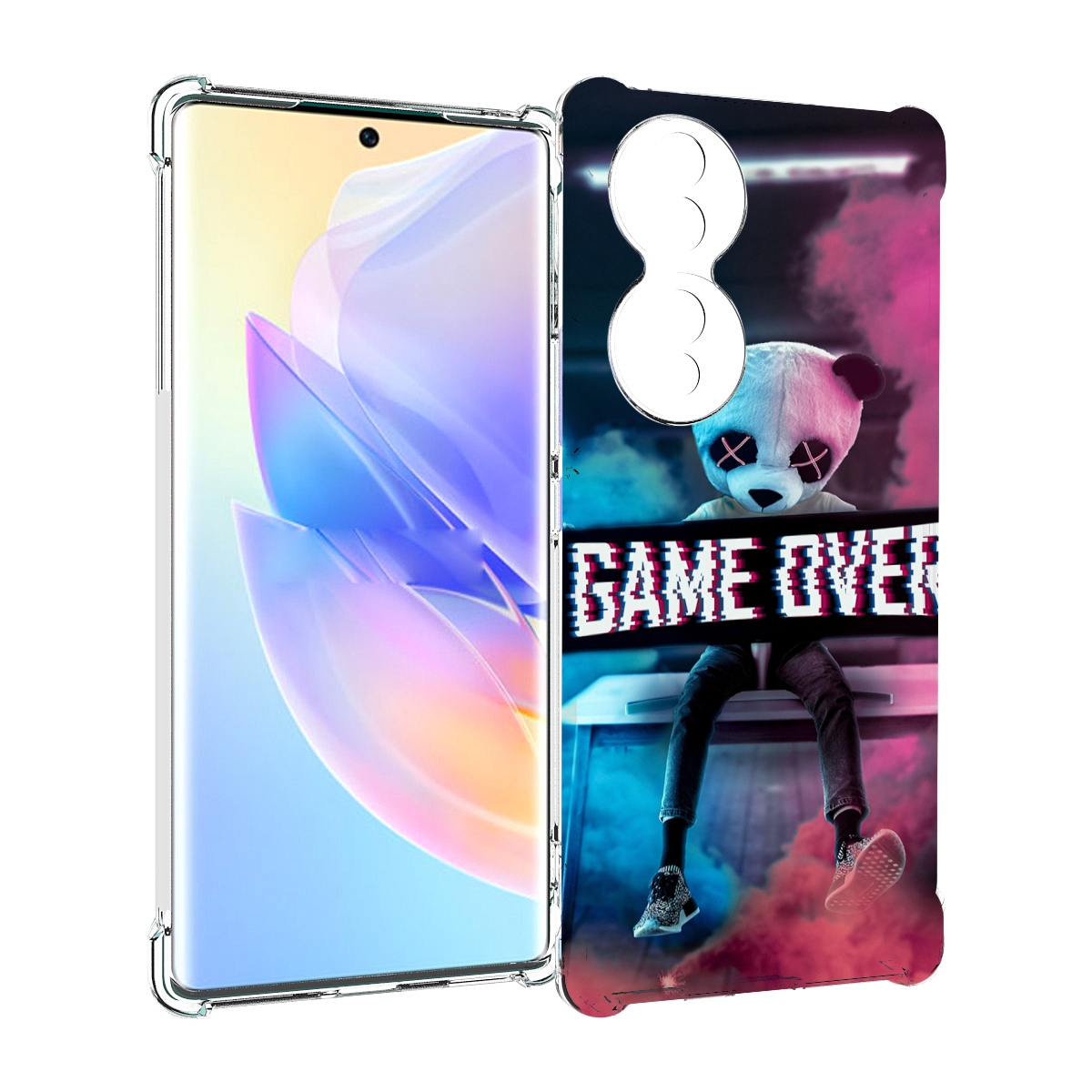 

Чехол MyPads картина-панда для Honor 70, Прозрачный, Tocco