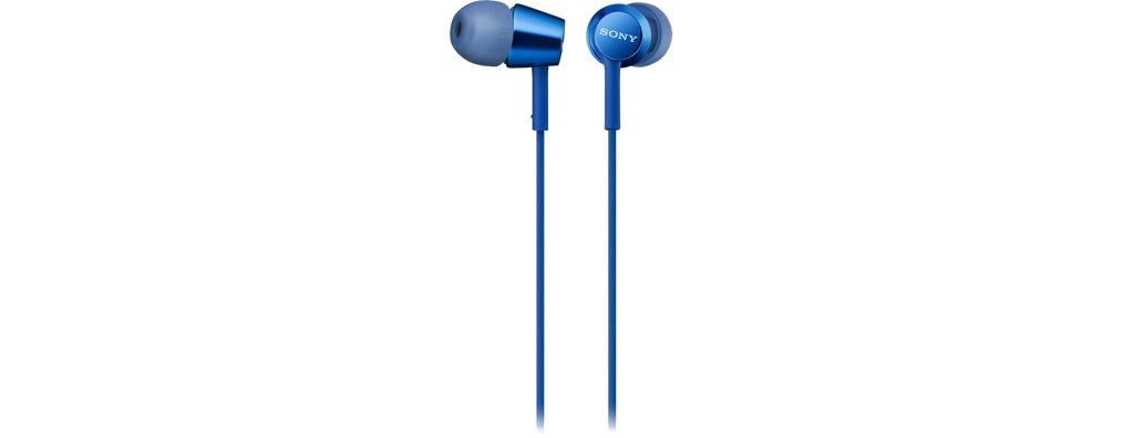 фото Наушники sony mdr-ex155 blue