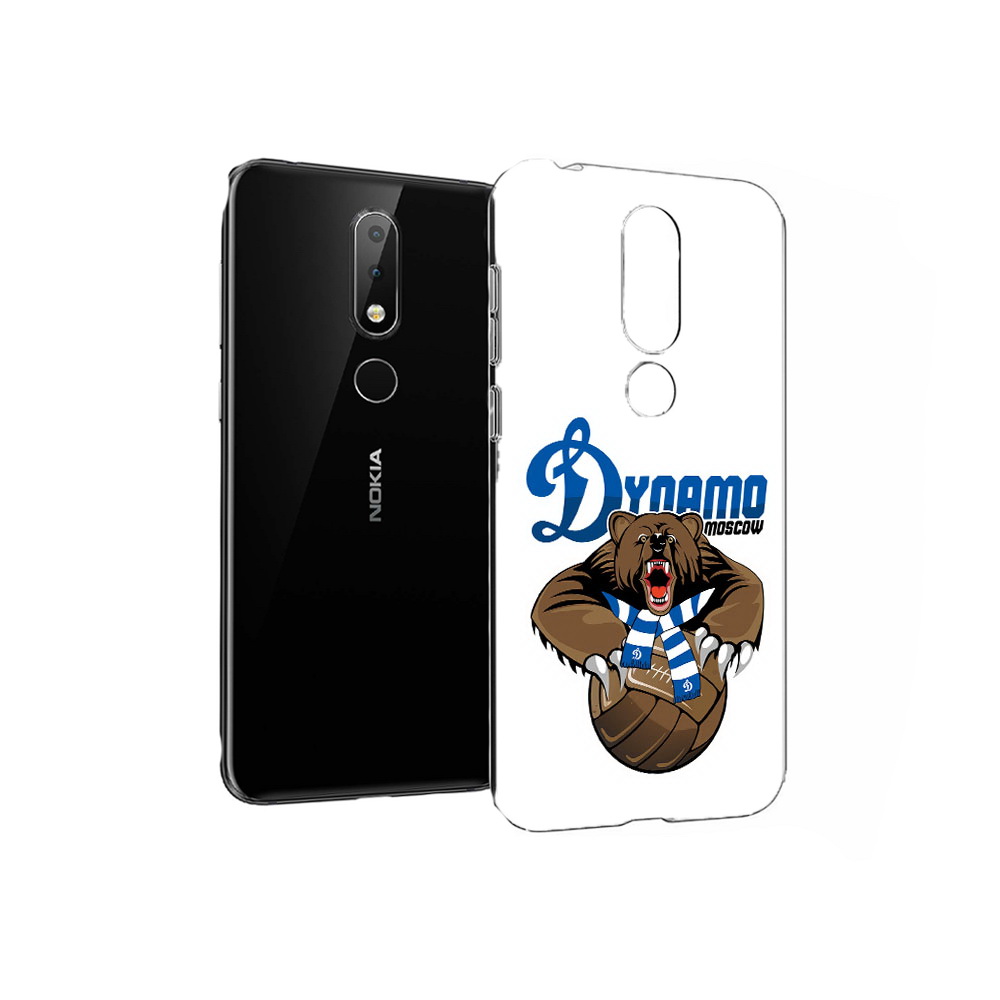 

Чехол MyPads Tocco для Nokia X6 ФК Динамо медведь (PT115295.99.175), Прозрачный, Tocco
